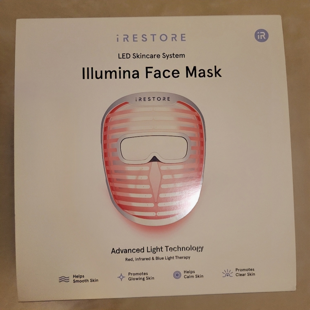 LED Red Light Mask for Face